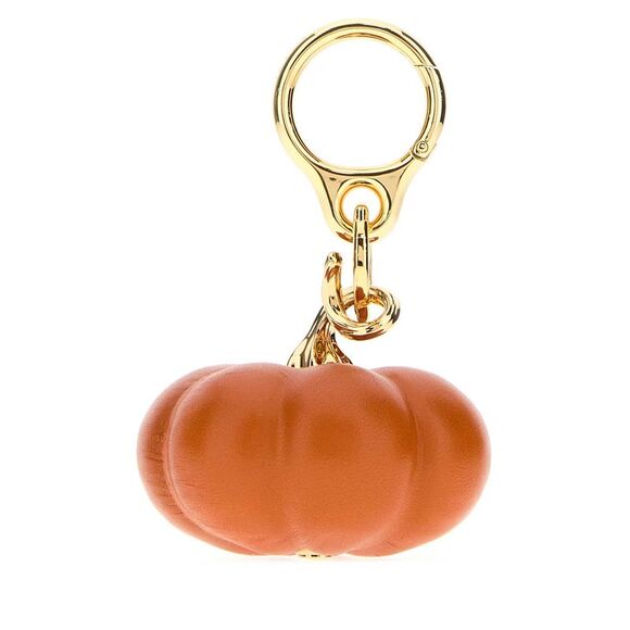 Loewe Women Orange Leather Pumpkin Charm